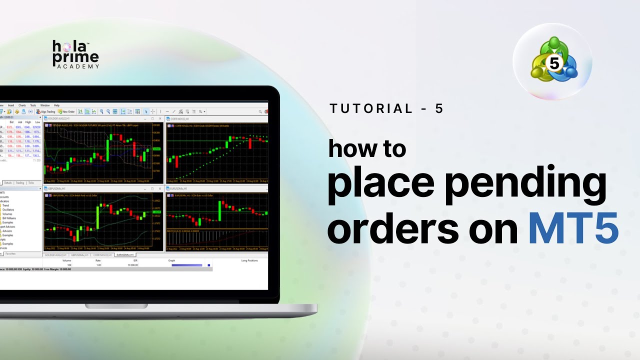 How to Place Pending Orders in MetaTrader 5 (MT5) | A Simple Guide