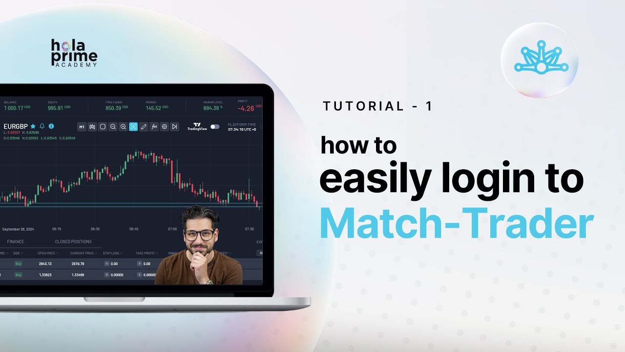 How to Login to the Match Trader | Hola Prime