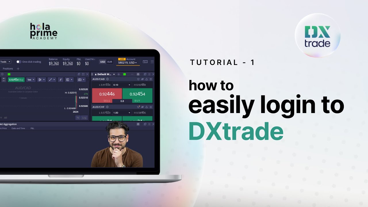 How to Login to DXtrade | Hola Prime
