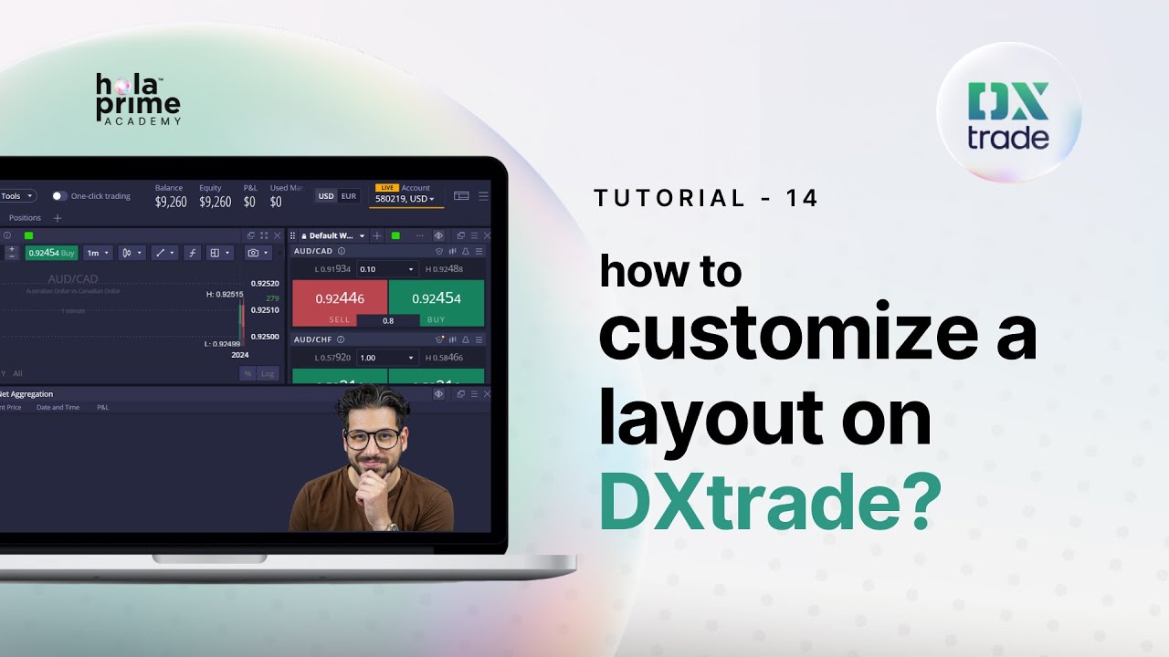 How to Add & Customize Layouts on DxTrade | Hola Prime