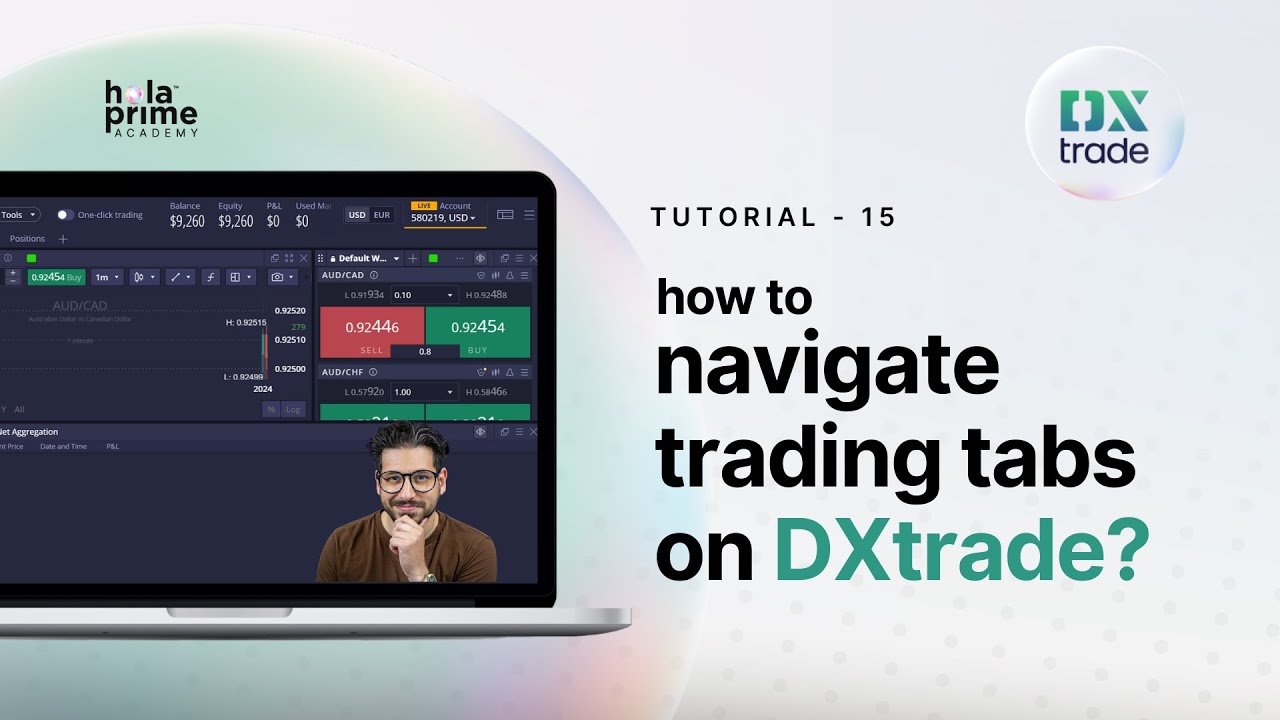 Navigating DxTrade: A Complete Guide to Trading Tabs | Hola Prime