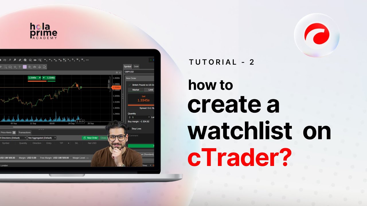 How to Create a Watchlist on cTrader | Step-by-Step Watchlist Setup on cTrader | cTrader Essentials