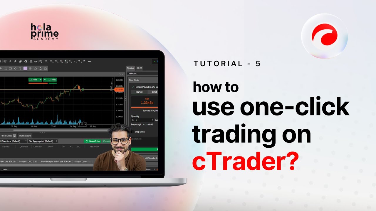 How to Enable/Disable One-Click Trading on cTrader | Hola Prime