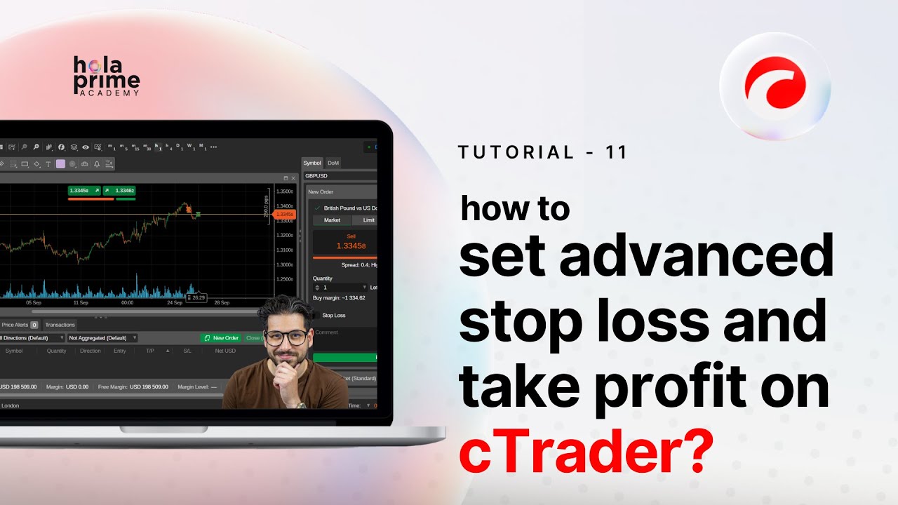 How to Set Advanced Stop Loss & Multiple Take Profits on cTrader – Secure Your Trades! | Hola Prime