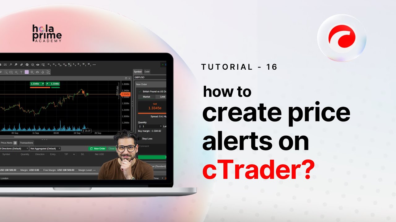 How to Create Price Alerts on cTrader – Stay Ahead of Market Movements! | Hola Prime