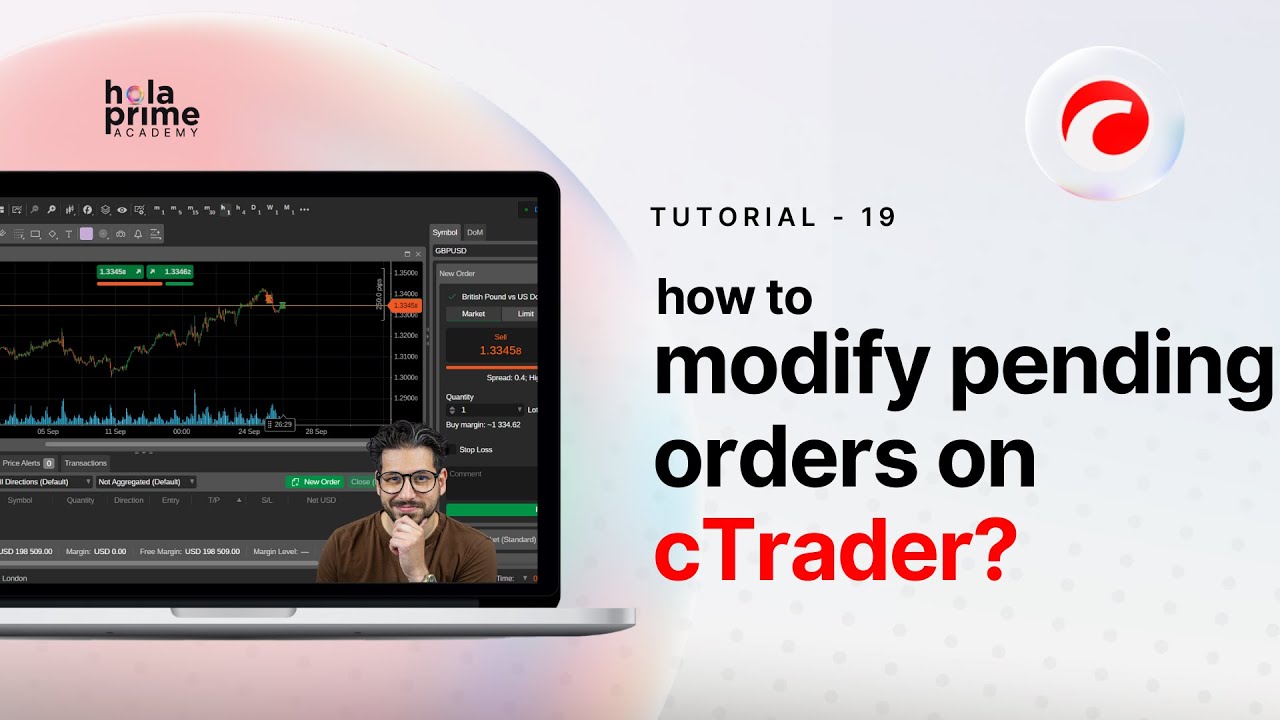 How to Modify & Cancel Pending Orders on cTrader – Easy Step-by-Step Tutorial! | Hola Prime