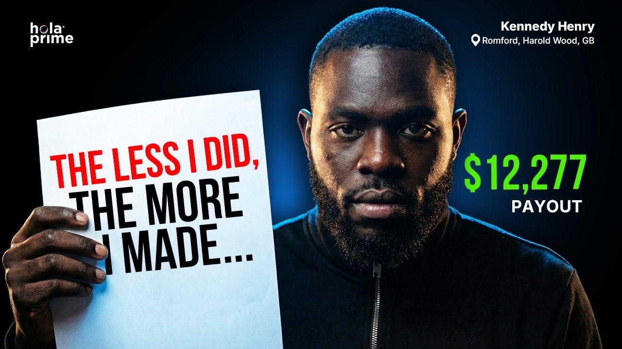 $12K Payout Proof That LESS Trading Is BETTER